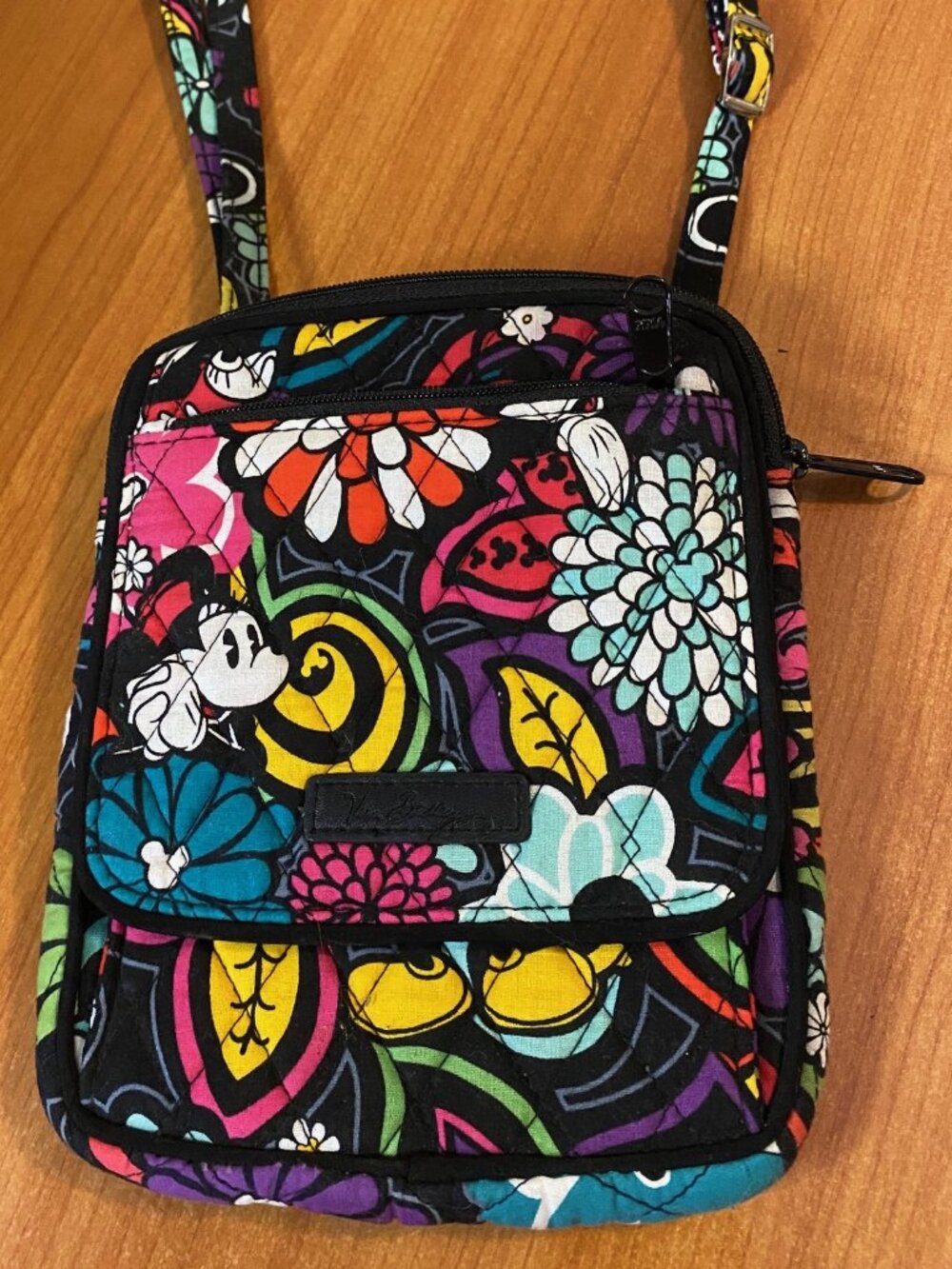 VERA BRADLEY DISNEY MICKEY MAGICAL BLOOMS MINI HIPSTER CROSSBODY NWOT - RARE